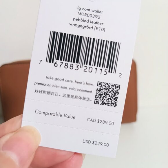 Kate Spade York Leila Leather Continental Wallet in Warm Gingerbread - Picture 5 of 7